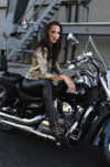 Leder Jacke, Leder Hose